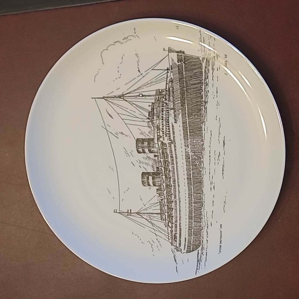 ms Amsterdam Asia & Australia 2008 Grand Voyage Charger Plate